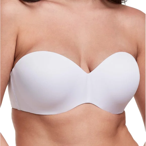 2 Maidenform Women's Stay Put Strapless Push Up 4 Ways Underwire Bras - Picture 3 of 12